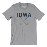 Iowa Golf Men/Unisex T-Shirt-Athletic Heather-Allegiant Goods Co. Vintage Sports Apparel