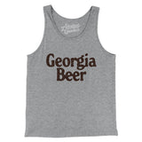 Georgia Beer Men/Unisex Tank Top-Athletic Heather-Allegiant Goods Co. Vintage Sports Apparel
