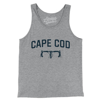 Cape Cod Cycling Men/Unisex Tank Top-Athletic Heather-Allegiant Goods Co. Vintage Sports Apparel
