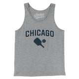 Chicago Pickleball Men/Unisex Tank Top-Athletic Heather-Allegiant Goods Co. Vintage Sports Apparel