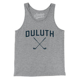 Duluth Golf Men/Unisex Tank Top-Athletic Heather-Allegiant Goods Co. Vintage Sports Apparel