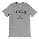Texas Golf Men/Unisex T-Shirt-Athletic Heather-Allegiant Goods Co. Vintage Sports Apparel