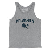 Indianapolis Pickleball Men/Unisex Tank Top-Athletic Heather-Allegiant Goods Co. Vintage Sports Apparel