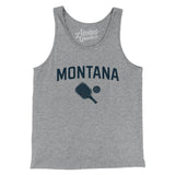 Montana Pickleball Men/Unisex Tank Top-Athletic Heather-Allegiant Goods Co. Vintage Sports Apparel