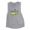 Tennessee Golf Women's Flowey Scoopneck Muscle Tank-Athletic Heather-Allegiant Goods Co. Vintage Sports Apparel