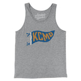 Kcmo Pennant Men/Unisex Tank Top-Athletic Heather-Allegiant Goods Co. Vintage Sports Apparel