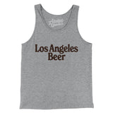 Los Angeles Beer Men/Unisex Tank Top-Athletic Heather-Allegiant Goods Co. Vintage Sports Apparel