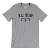 Illinois Cycling in Athletic Heather Color