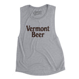 Vermont Beer Women's Flowey Scoopneck Muscle Tank-Allegiant Goods Co. Vintage Sports Apparel