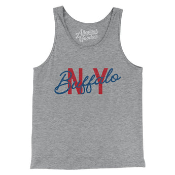 Buffalo Ny Overprinted Men/Unisex Tank Top-Allegiant Goods Co. Vintage Sports Apparel