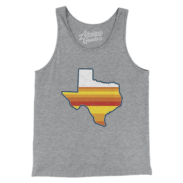 Houston Baseball Men/Unisex Tank Top-Allegiant Goods Co. Vintage Sports Apparel