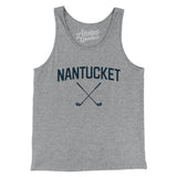 Nantucket Golf Men/Unisex Tank Top-Athletic Heather-Allegiant Goods Co. Vintage Sports Apparel