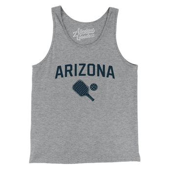 Arizona Pickleball Men/Unisex Tank Top-Athletic Heather-Allegiant Goods Co. Vintage Sports Apparel