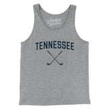 Tennessee Golf Men/Unisex Tank Top-Athletic Heather-Allegiant Goods Co. Vintage Sports Apparel