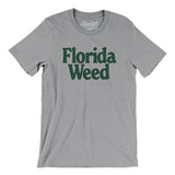 Florida Weed Men/Unisex T-Shirt-Athletic Heather-Allegiant Goods Co. Vintage Sports Apparel