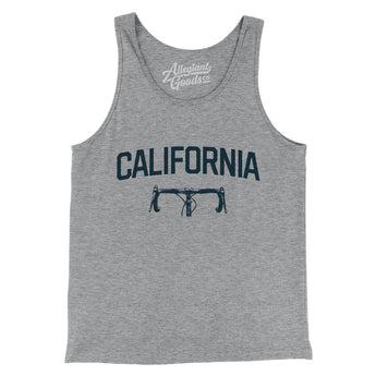 California Cycling Men/Unisex Tank Top-Athletic Heather-Allegiant Goods Co. Vintage Sports Apparel