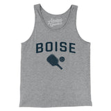 Boise Pickleball Men/Unisex Tank Top-Athletic Heather-Allegiant Goods Co. Vintage Sports Apparel