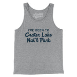 I've Been To Crater Lake National Park Men/Unisex Tank Top-Allegiant Goods Co. Vintage Sports Apparel
