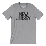 New Jersey Military Stencil Men/Unisex T-Shirt-Allegiant Goods Co. Vintage Sports Apparel