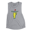 Vermont Golf Women's Flowey Scoopneck Muscle Tank-Athletic Heather-Allegiant Goods Co. Vintage Sports Apparel
