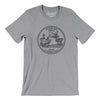 Florida State Quarter Men/Unisex T-Shirt-Athletic Heather-Allegiant Goods Co. Vintage Sports Apparel