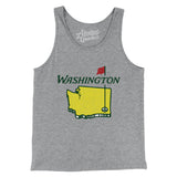 Washington Golf Men/Unisex Tank Top-Allegiant Goods Co. Vintage Sports Apparel