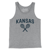 Kansas Tennis in Athletic Heather Color