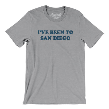 I've Been To San Diego Men/Unisex T-Shirt-Allegiant Goods Co. Vintage Sports Apparel
