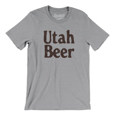 Utah Beer Men/Unisex T-Shirt-Allegiant Goods Co. Vintage Sports Apparel