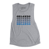 Orlando Repeat Women's Flowey Scoopneck Muscle Tank-Allegiant Goods Co. Vintage Sports Apparel