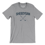 Sheboygan Golf Men/Unisex T-Shirt-Athletic Heather-Allegiant Goods Co. Vintage Sports Apparel