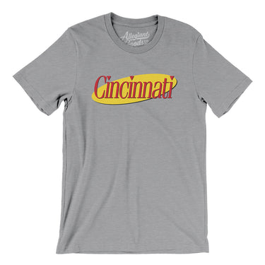 Cincinnati Seinfeld Men/Unisex T-Shirt-Allegiant Goods Co. Vintage Sports Apparel