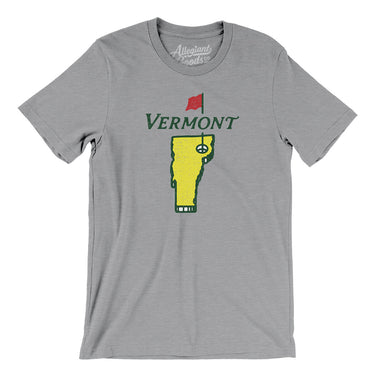 Vermont Golf Men/Unisex T-Shirt-Allegiant Goods Co. Vintage Sports Apparel