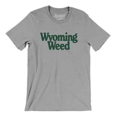 Wyoming Weed Men/Unisex T-Shirt-Allegiant Goods Co. Vintage Sports Apparel