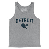Detroit Pickleball Men/Unisex Tank Top-Athletic Heather-Allegiant Goods Co. Vintage Sports Apparel