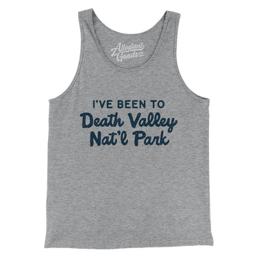 I've Been To Death Valley National Park Men/Unisex Tank Top-Allegiant Goods Co. Vintage Sports Apparel
