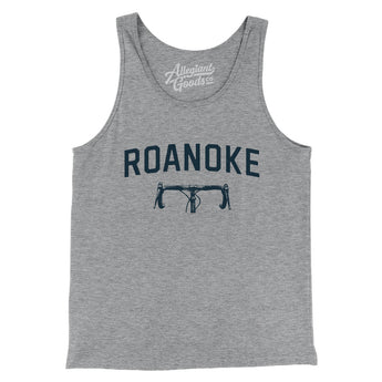 Roanoke Cycling Men/Unisex Tank Top-Athletic Heather-Allegiant Goods Co. Vintage Sports Apparel