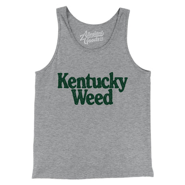 Kentucky Weed Men/Unisex Tank Top-Allegiant Goods Co. Vintage Sports Apparel