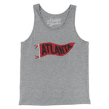 Atlanta Pennant Men/Unisex Tank Top-Allegiant Goods Co. Vintage Sports Apparel