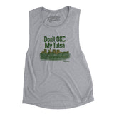 Don't Okc My Tulsa Women's Flowey Scoopneck Muscle Tank-Allegiant Goods Co. Vintage Sports Apparel