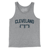 Cleveland Cycling Men/Unisex Tank Top-Athletic Heather-Allegiant Goods Co. Vintage Sports Apparel