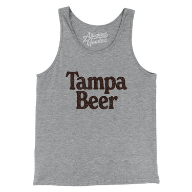 Tampa Beer Men/Unisex Tank Top-Allegiant Goods Co. Vintage Sports Apparel