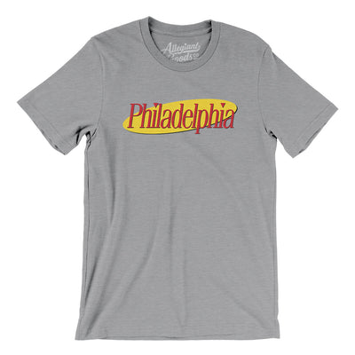 Philadelphia Seinfeld Men/Unisex T-Shirt-Athletic Heather-Allegiant Goods Co. Vintage Sports Apparel