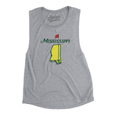 Mississippi Golf Women's Flowey Scoopneck Muscle Tank-Allegiant Goods Co. Vintage Sports Apparel
