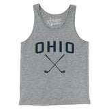 Ohio Golf Men/Unisex Tank Top-Athletic Heather-Allegiant Goods Co. Vintage Sports Apparel