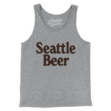 Seattle Beer Men/Unisex Tank Top-Allegiant Goods Co. Vintage Sports Apparel