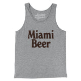 Miami Beer Men/Unisex Tank Top-Allegiant Goods Co. Vintage Sports Apparel