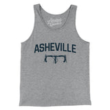 Asheville Cycling Men/Unisex Tank Top-Athletic Heather-Allegiant Goods Co. Vintage Sports Apparel