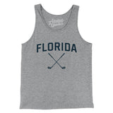 Florida Golf Men/Unisex Tank Top-Athletic Heather-Allegiant Goods Co. Vintage Sports Apparel