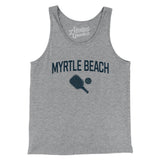 Myrtle Beach Pickleball Men/Unisex Tank Top-Athletic Heather-Allegiant Goods Co. Vintage Sports Apparel
